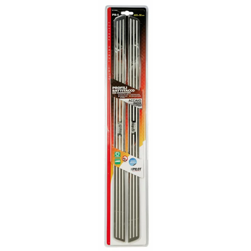 Ornamente praguri din inox Pilot PB-5 - 625x32cm Garage AutoRide