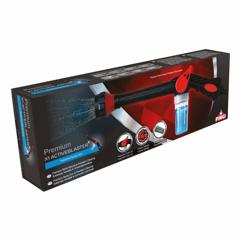 Pistol pentru spalat cu presiune Pingi-AB-8S Premium F1 Aquablaster Garage AutoRide
