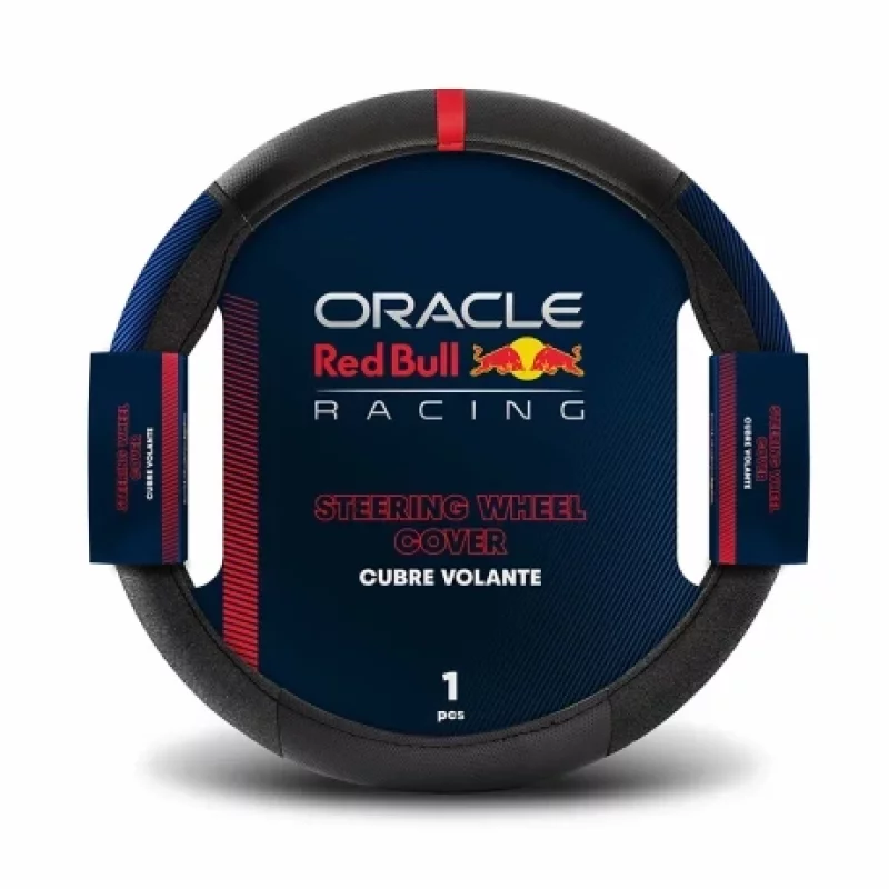 Husa volan Oracle Red Bull Racing Type 2 - M - O 37/39cm - Negru/Albastru/Rosu Garage AutoRide