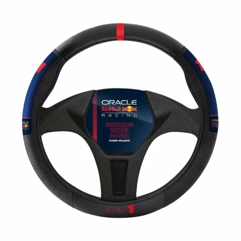 Husa volan Oracle Red Bull Racing Type 2 - M - O 37/39cm - Negru/Albastru/Rosu Garage AutoRide
