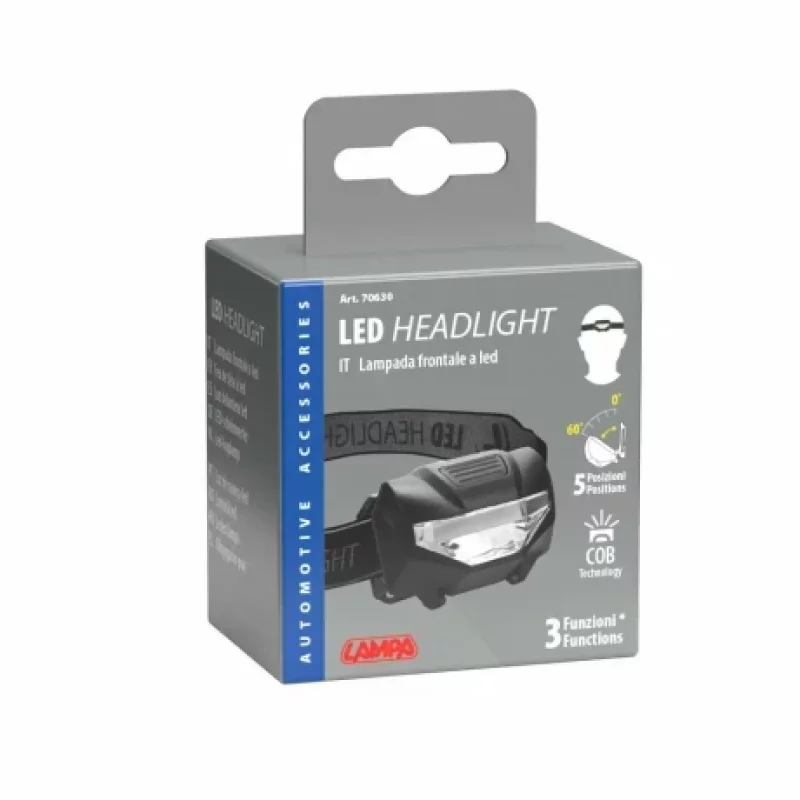 Lampa de cap cu COB LED Garage AutoRide