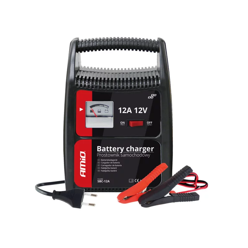Redresor incarcare acumulator 12A - 12V Amio SBC-12A Garage AutoRide