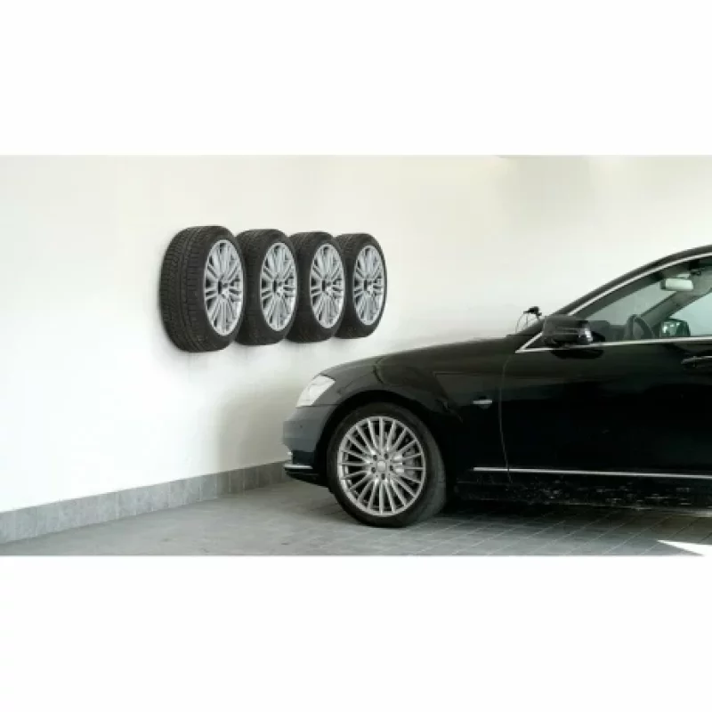 Suporti perete pentru anvelope si jante 4buc Garage AutoRide