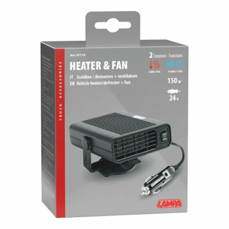 Aeroterma incalzire dezaburire 24V 150W Garage AutoRide