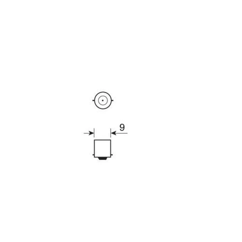 Bec 12V - T4W - 4W Pozitie soclu metal BA9s 1buc Narva Garage AutoRide