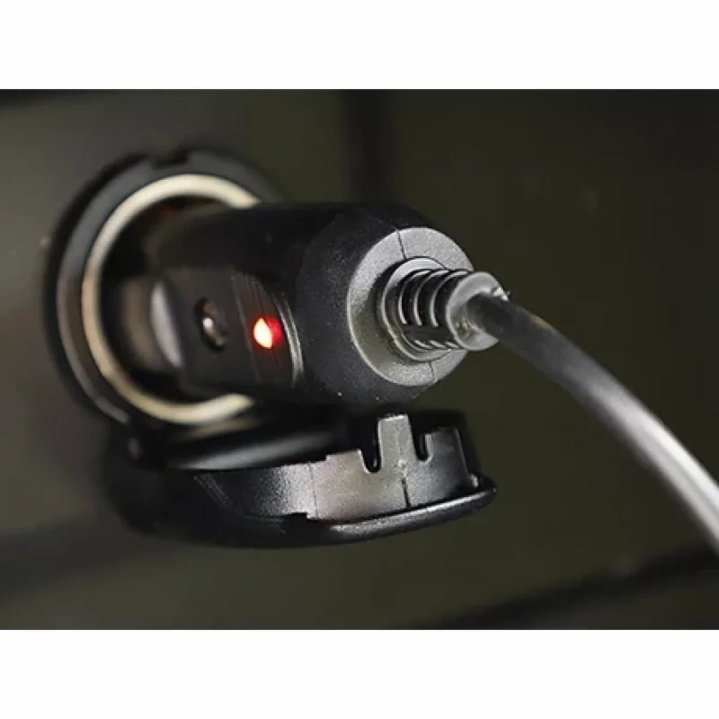 Cana termos cu incalzire Carmotion 450ml alimentare la bricheta auto 12V Verde Garage AutoRide
