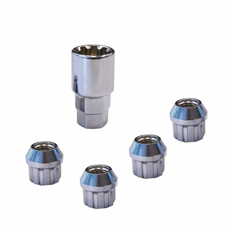 Piulite antifurt jante conice M12x15mm 4buc - Tip F Garage AutoRide