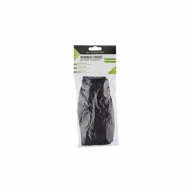 Huse tetiere scaun Carmotion 2buc - Negru Garage AutoRide