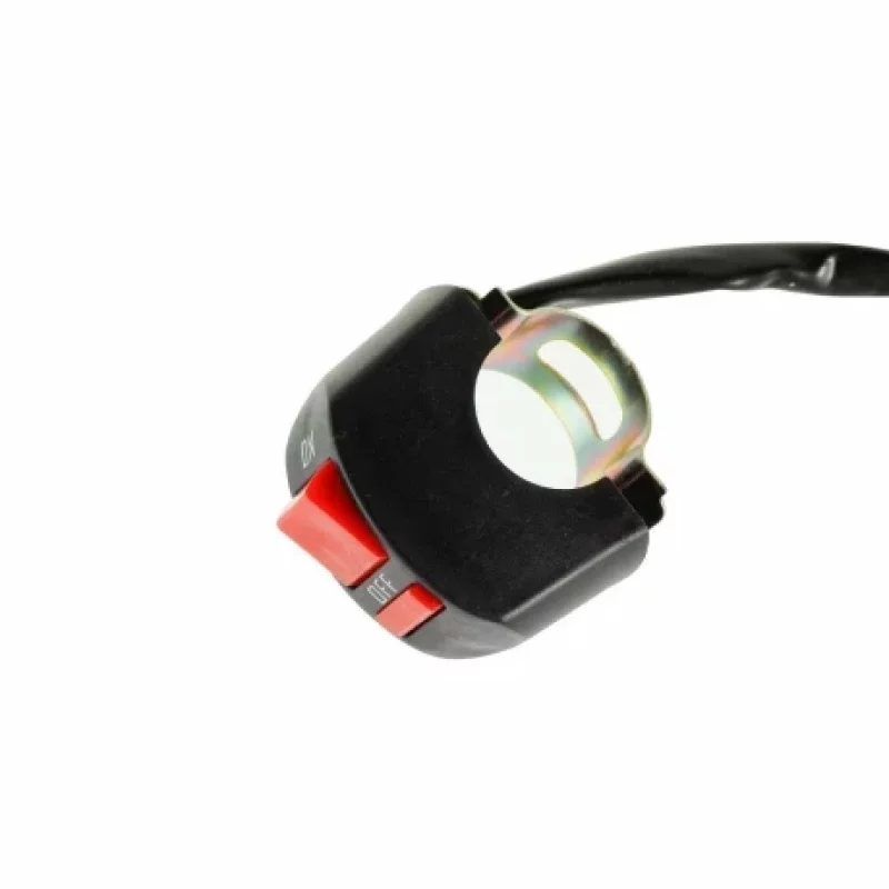 Intrerupator On-Off Carmotion universal pentru scuter/motocicleta cu prindere pe ghidon - 12V - max 10A Garage AutoRide