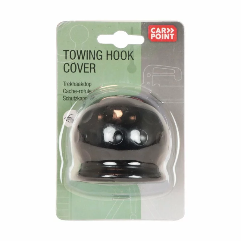 Ornament protectie carlig remorcare minge de golf - Negru Garage AutoRide
