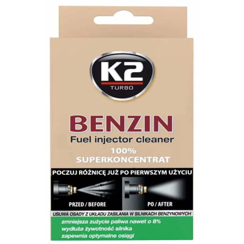 Solutie curatat injectoare Benzina K2 50ml Garage AutoRide