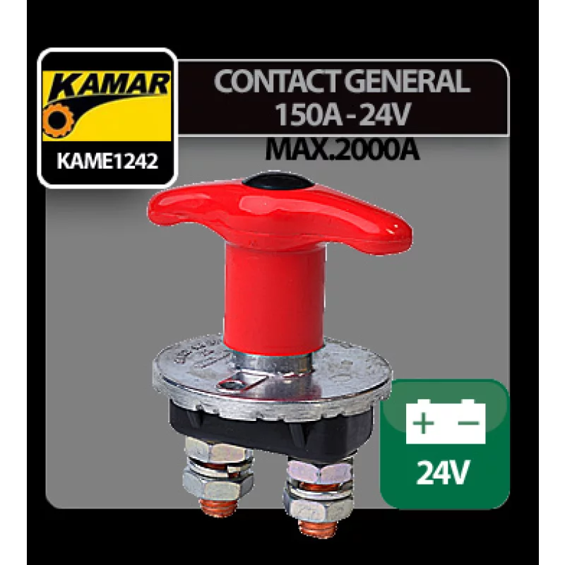 Contact general Kamar 150A - 24V Garage AutoRide
