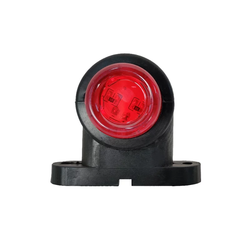 Lampa gabarit camion mini cu LED 12-24V set 2buc - Alb/Rosu Garage AutoRide