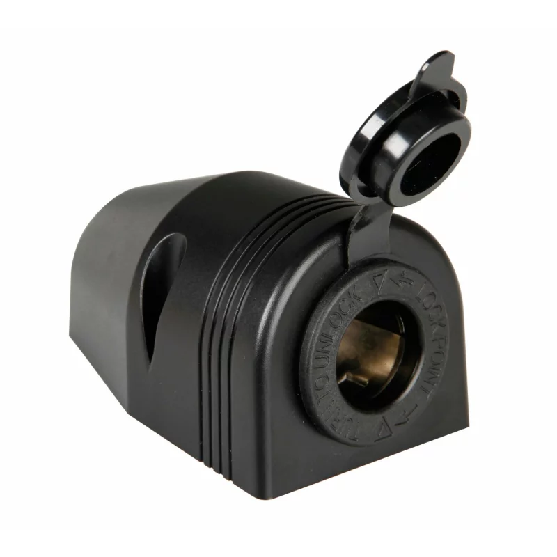 Priza auto cu montare pe suprafata si soclu rezistent la apa Ext-3 - 12/24V Garage AutoRide