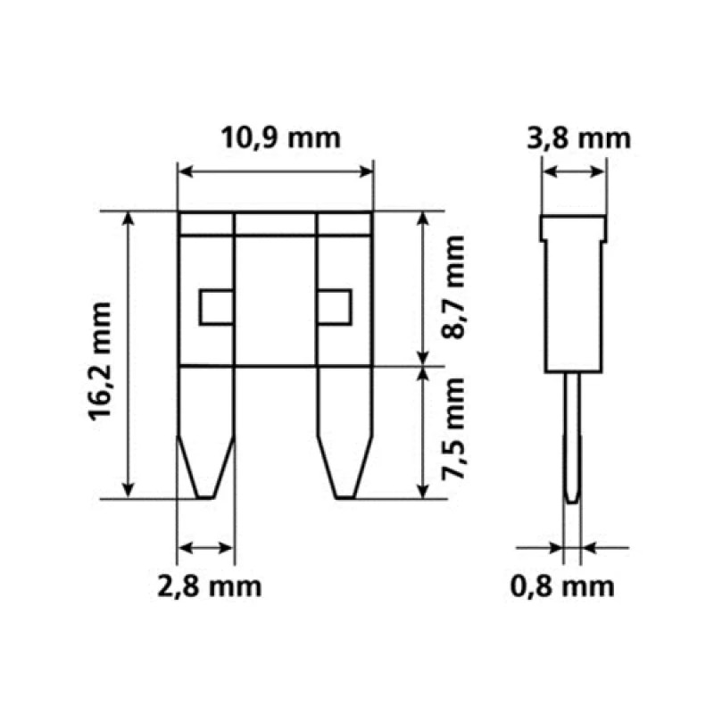 Set sigurante plate mici 10buc - 4Cars Garage AutoRide