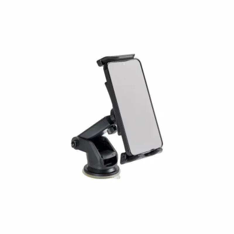 Suport telefon mobil cu ventuza deschidere 100-200mm cu ajustare in 6 puncte Negru Garage AutoRide