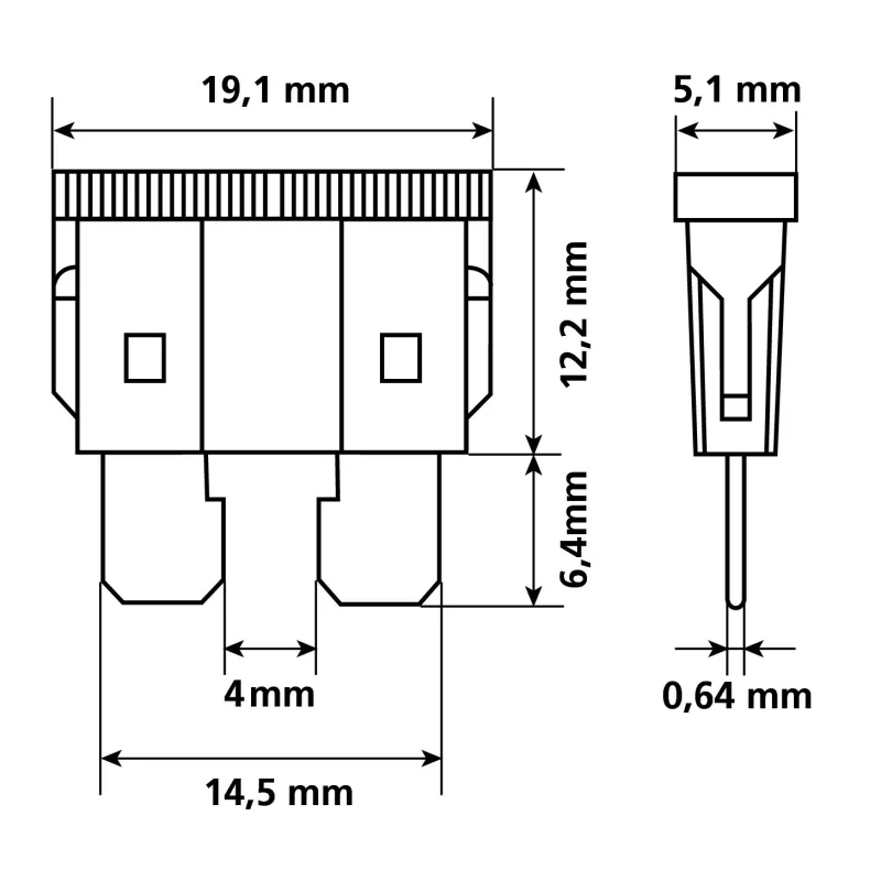 Set sigurante plate 10buc - Lampa Garage AutoRide