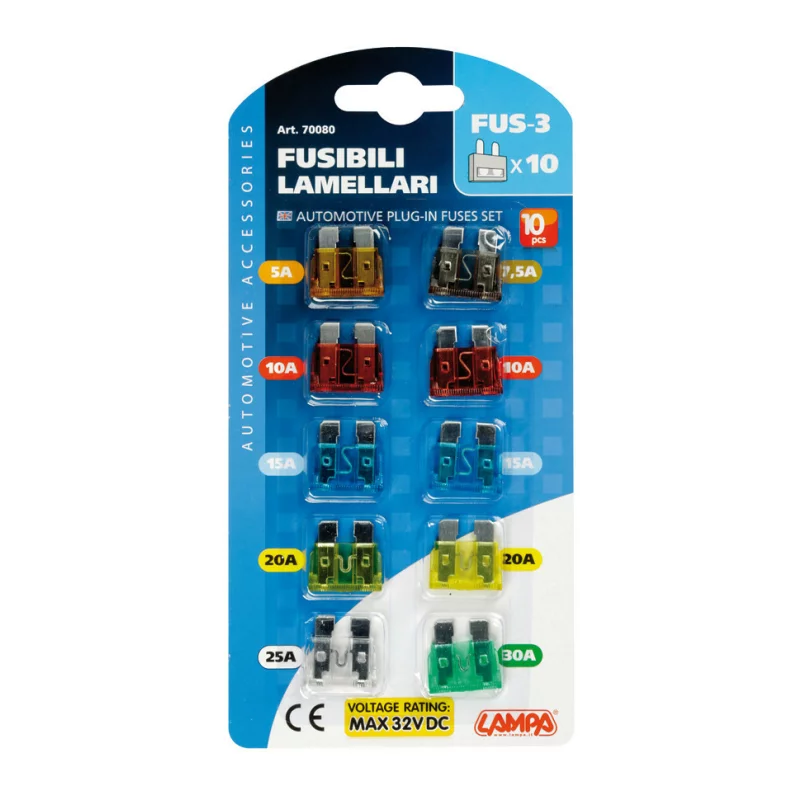 Set sigurante plate 10buc - Lampa Garage AutoRide