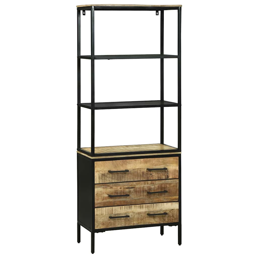 Highboard  70x35x180 cm Lemn Solid Mango Aspru GartenMobel Dekor