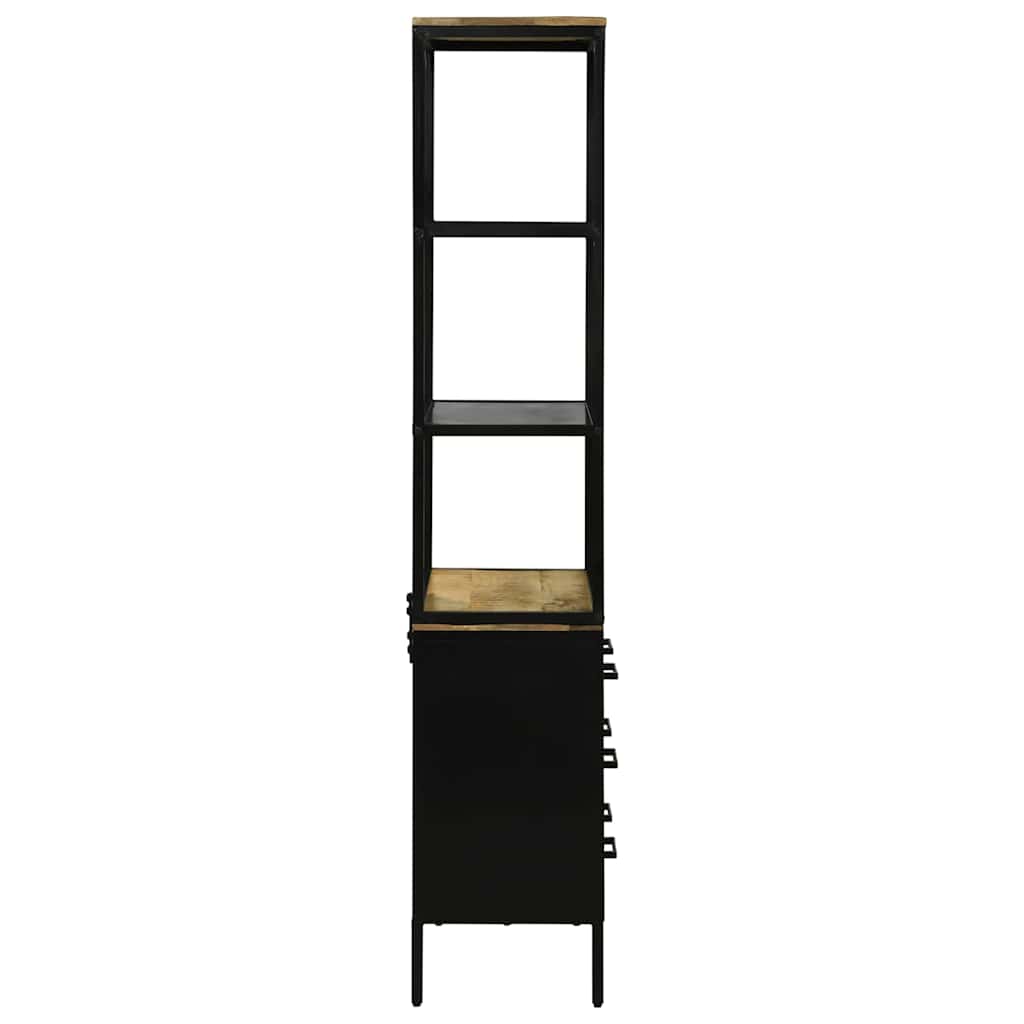 Highboard  70x35x180 cm Lemn Solid Mango Aspru GartenMobel Dekor