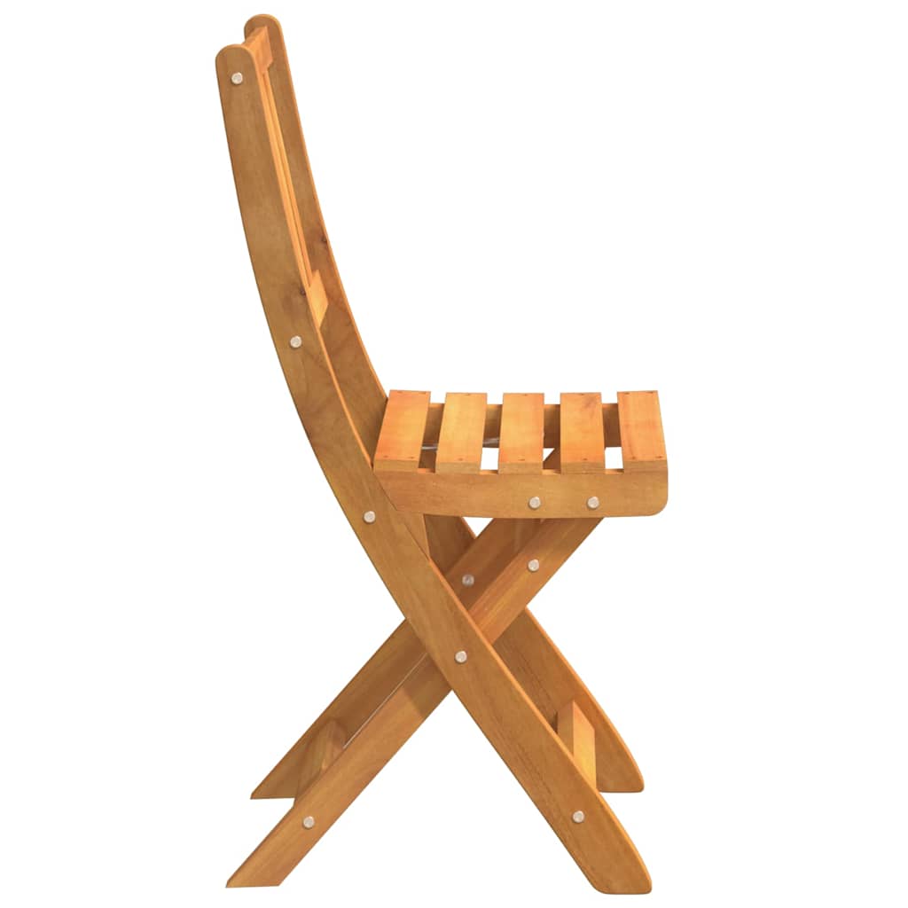 Scaune de Grădină Pliabile 8 pcs 36x46x86 cm Lemn Masiv de Acacia GartenMobel Dekor