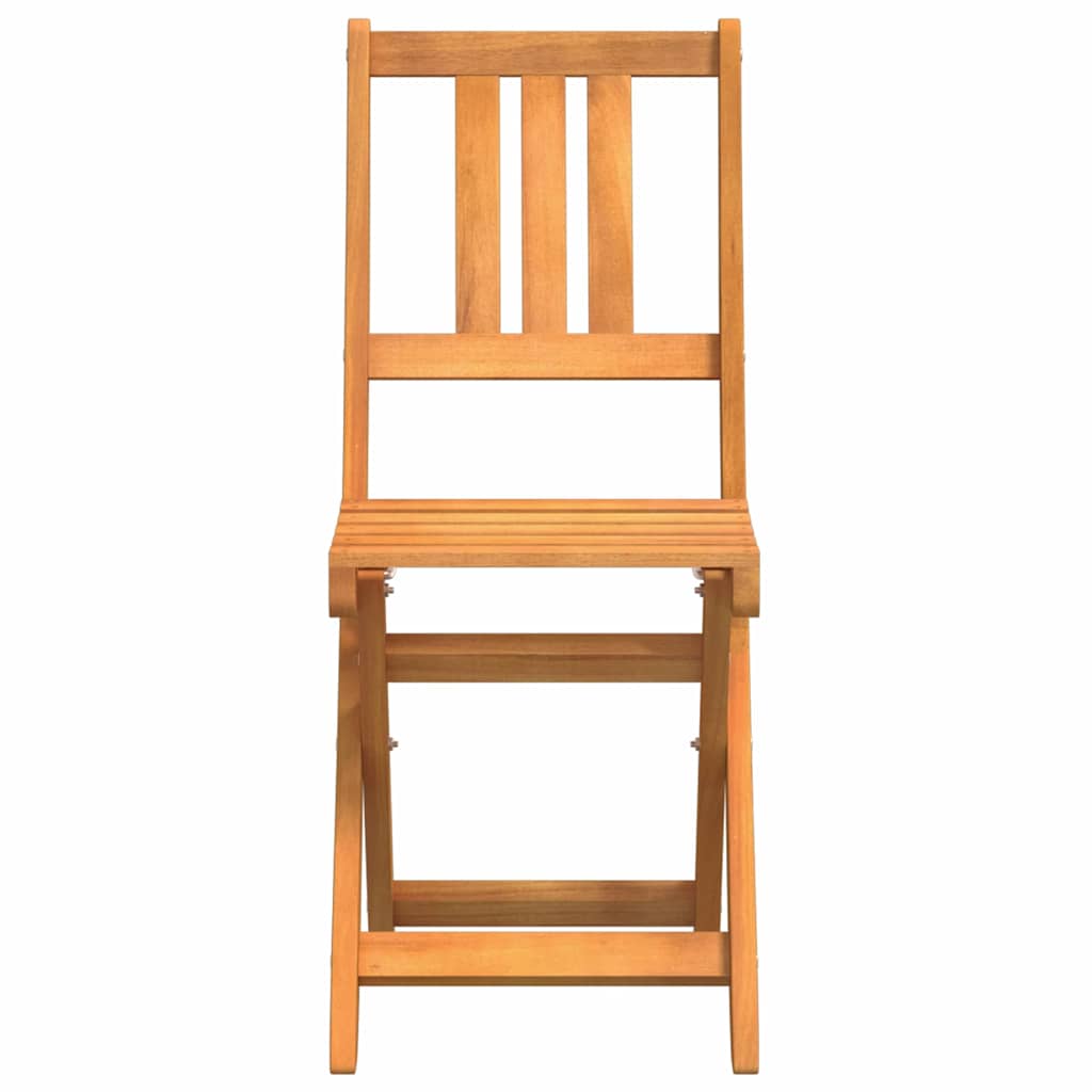 Scaune de Grădină Pliabile  4 pcs 36x46x86 cm Lemn Masiv de Acacia GartenMobel Dekor