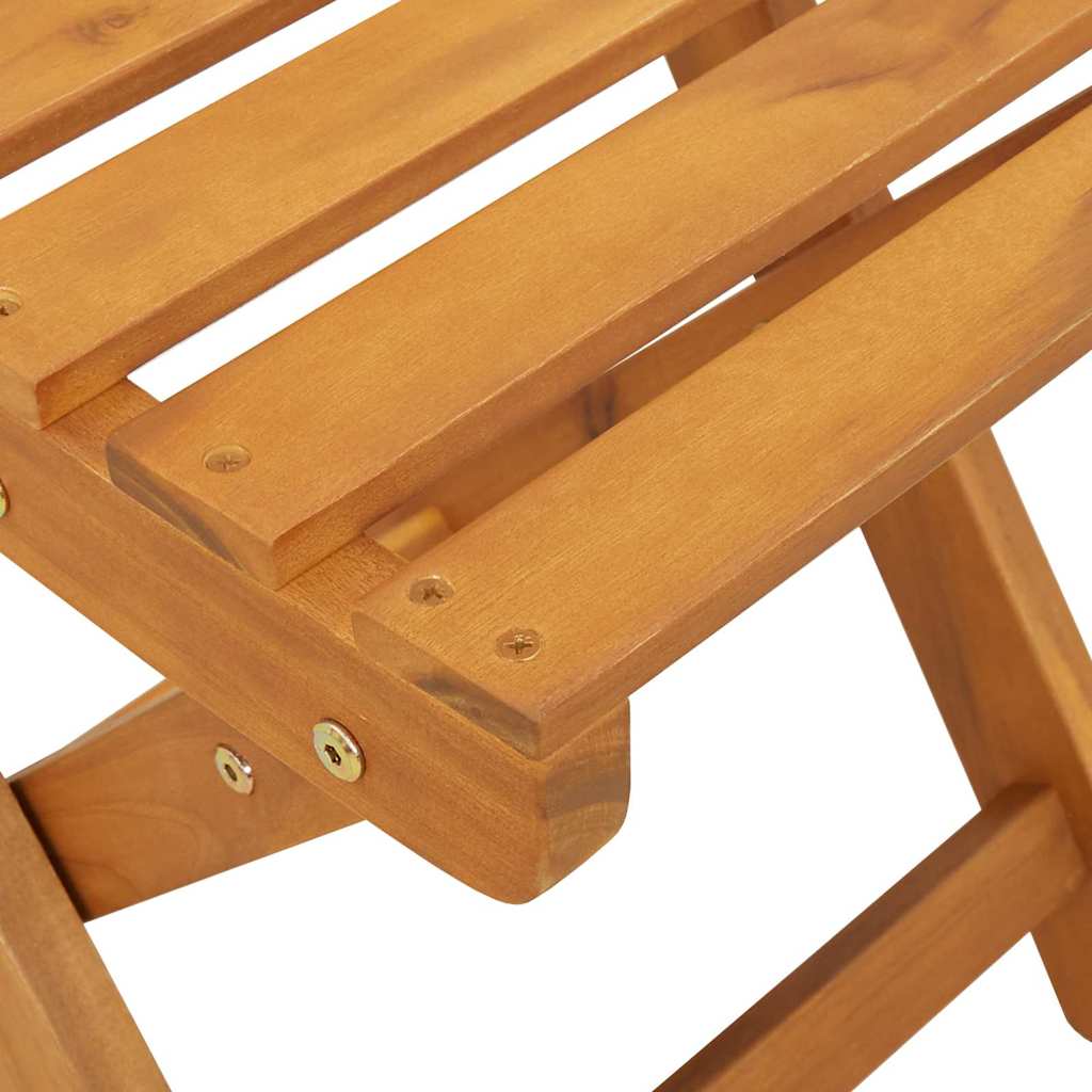 Scaune de Grădină Pliabile  4 pcs 36x46x86 cm Lemn Masiv de Acacia GartenMobel Dekor