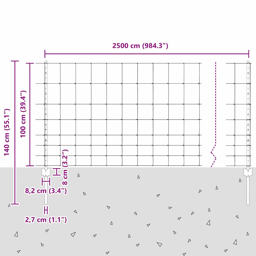 Stâlpi de Gard 22 buc U-Channel 100 cm Oțel Galvanizat GartenMobel Dekor