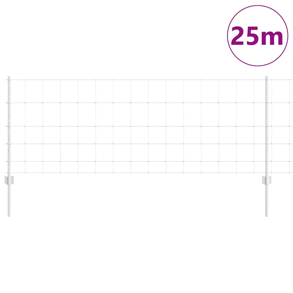 Piese de Gard  11 buc U-Channel 80 cm Oțel Galvanizat GartenMobel Dekor