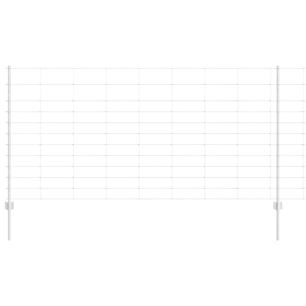 Posturi Gard  22 buc U-Channel 120 cm Oțel Galvanizat GartenMobel Dekor