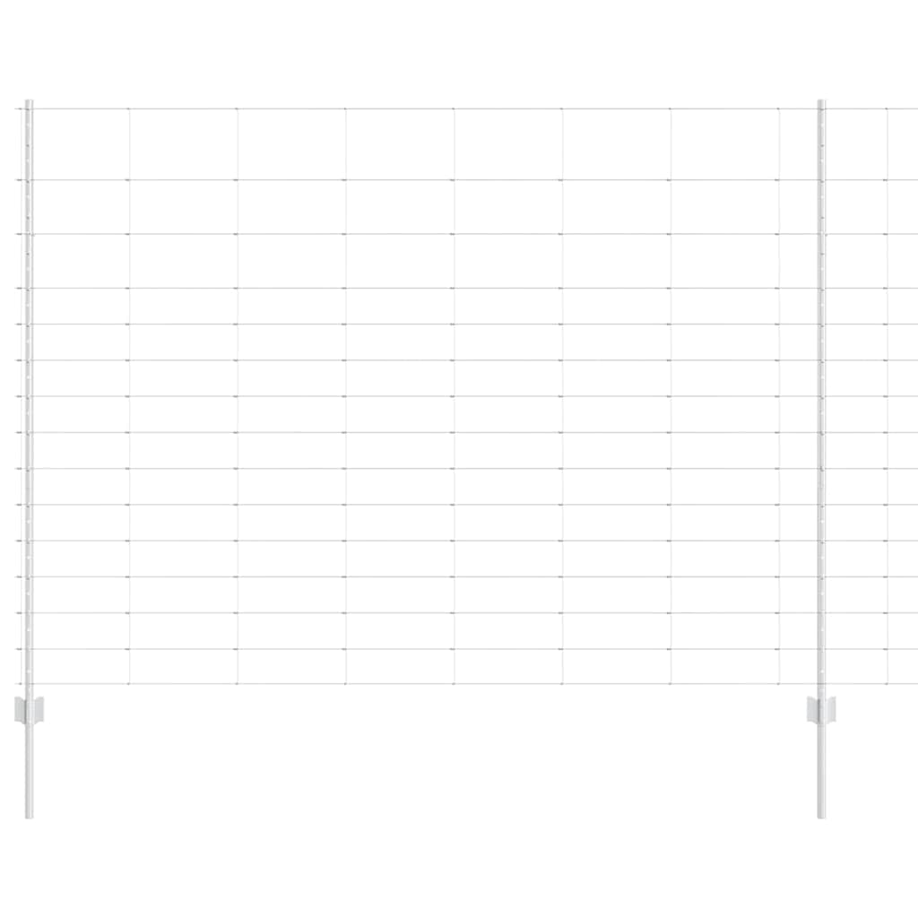 Posturi de gard  22 buc U-Channel 160 cm Oțel Galvanizat GartenMobel Dekor