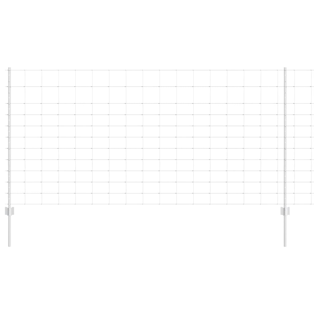 Stâlpi de Gard  22 buc U-Channel 120 cm Oțel Galvanizat GartenMobel Dekor