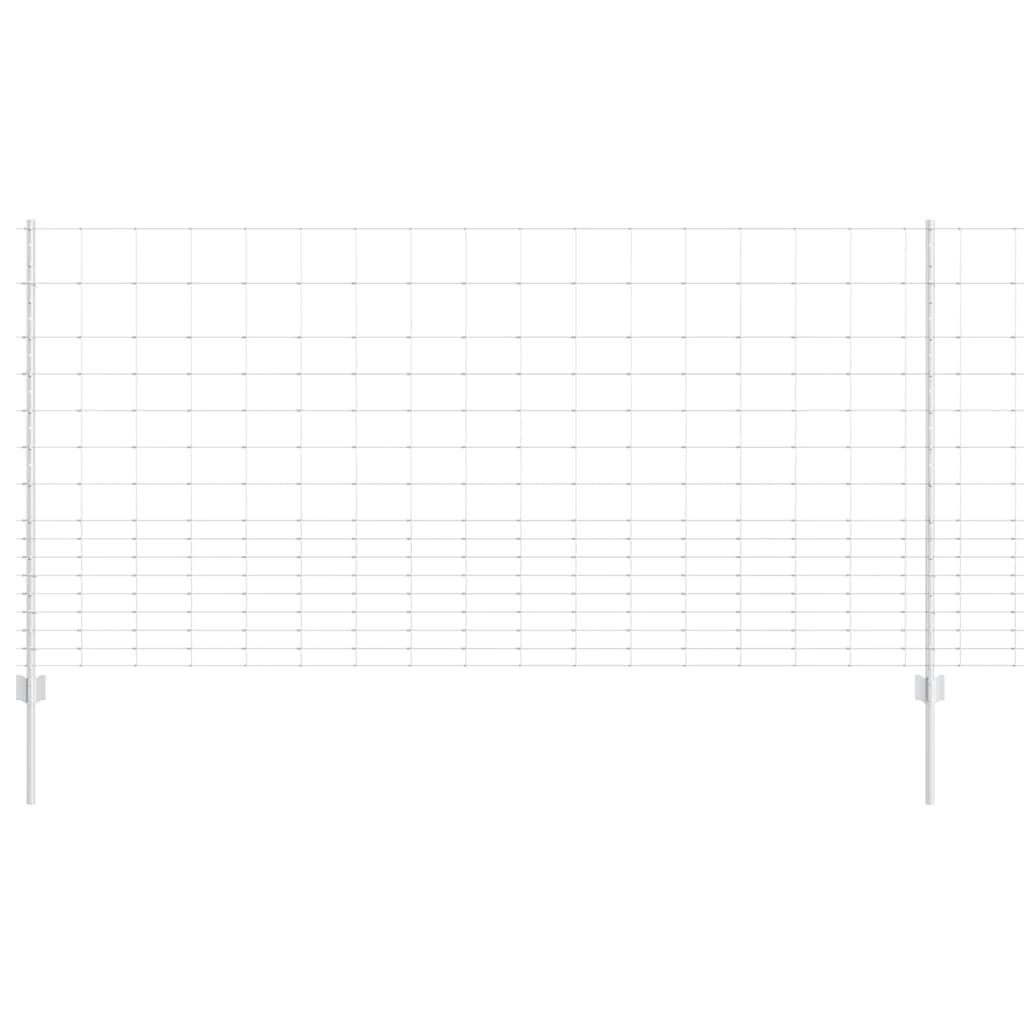 Stâlpi de Gard 22 buc U-Channel 120 cm Oțel Galvanizat GartenMobel Dekor