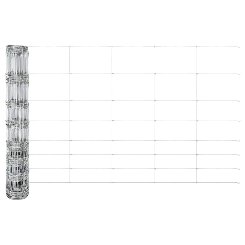 Stâlpi de gard  22 buc U-Channel 100 cm Oțel Galvanizat GartenMobel Dekor