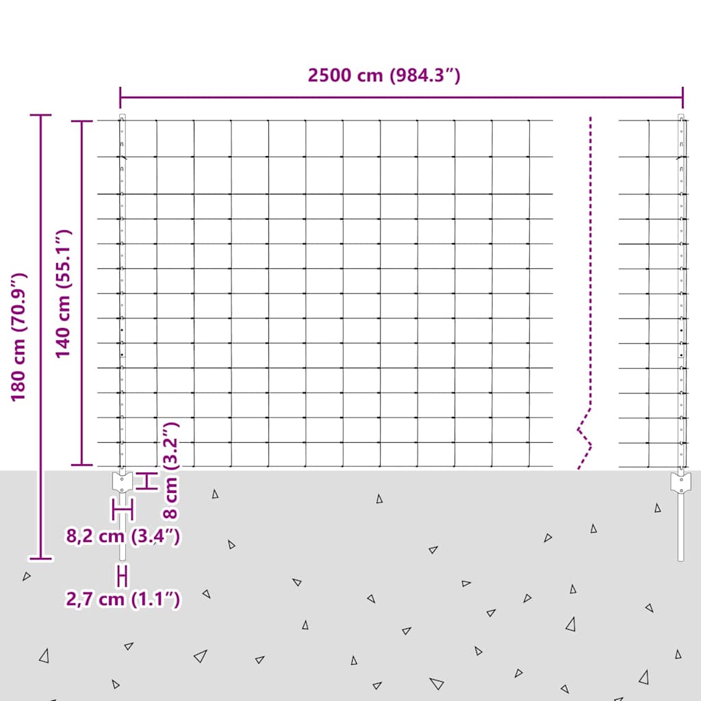 Stâlpi gard  22 buc U-Channel 140 cm Oțel galvanizat GartenMobel Dekor