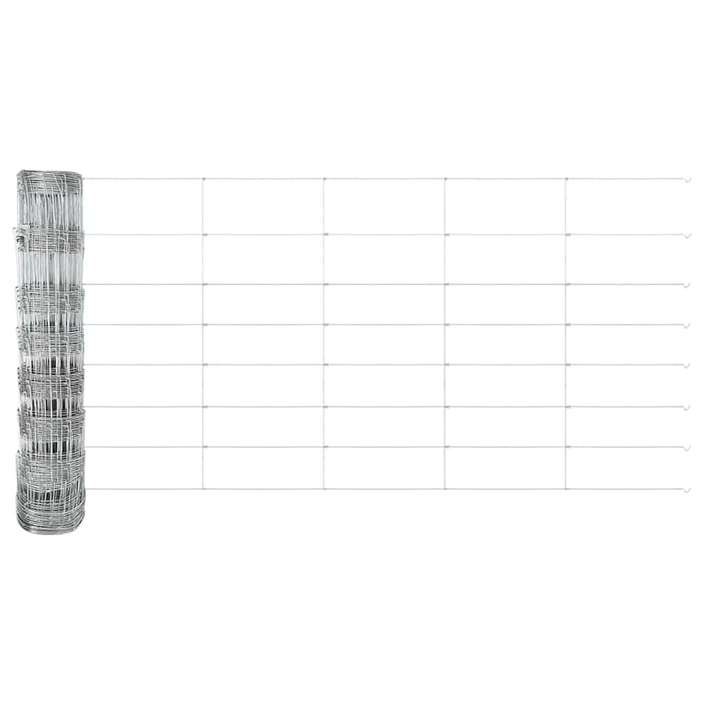 Posturi Gard  11 pcs U-Channel 80 cm Oțel Galvanizat GartenMobel Dekor