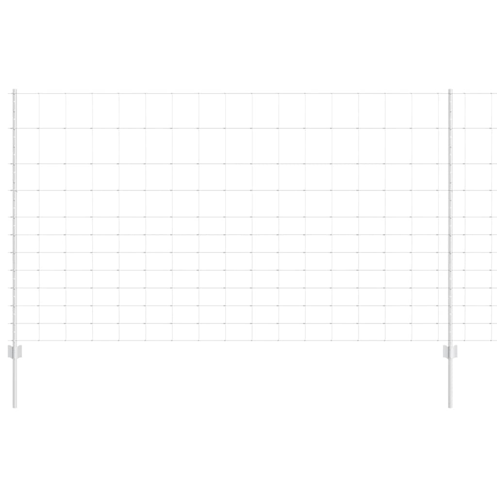 Posturi Gard  22 pcs U-Channel 140 cm Oțel Galvanizat GartenMobel Dekor