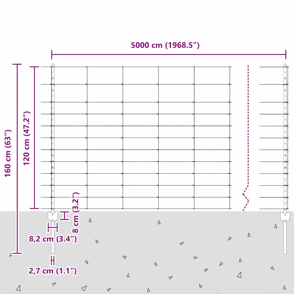 Stâlpi de gard  22 buc U-Channel 120 cm Oțel galvanizat GartenMobel Dekor