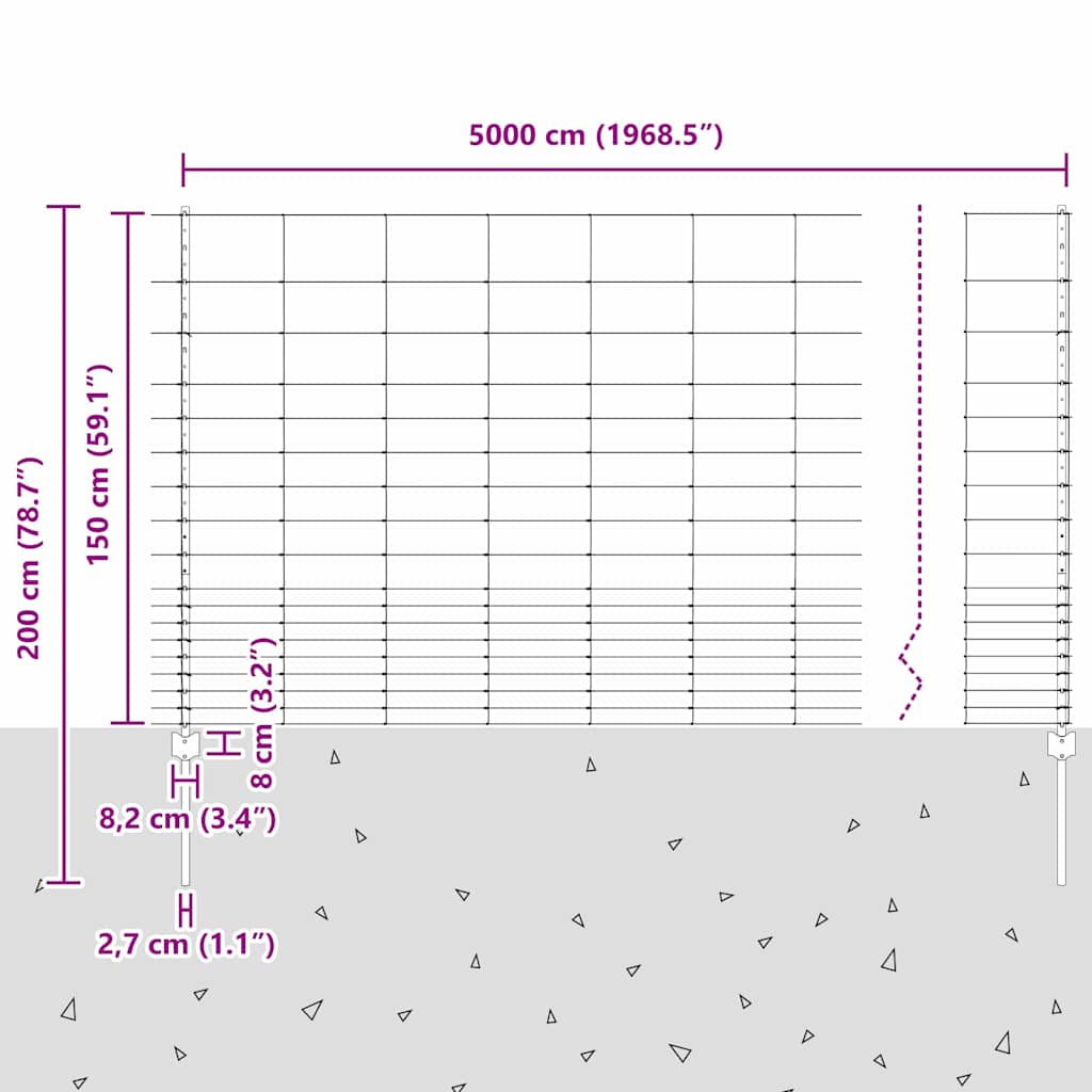Stâlpi de gard  22 buc U-Channel 150 cm Oțel Galvanizat GartenMobel Dekor