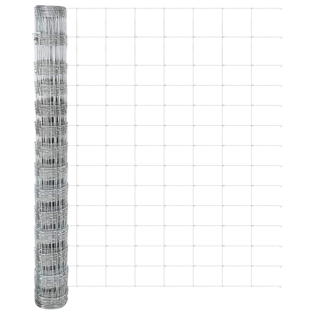 Gard de câmp 1.4x25 m Oțel galvanizat GartenMobel Dekor