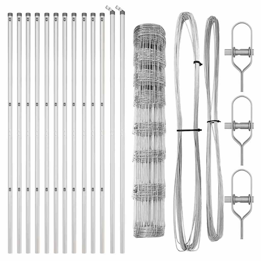 Plasă pentru teren 1x25 m din oțel galvanizat GartenMobel Dekor