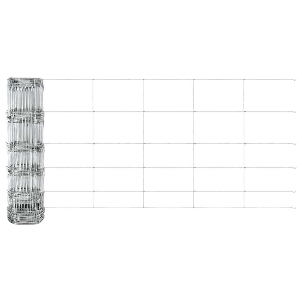 Gard de câmp 0.8x100 m din oțel galvanizat GartenMobel Dekor