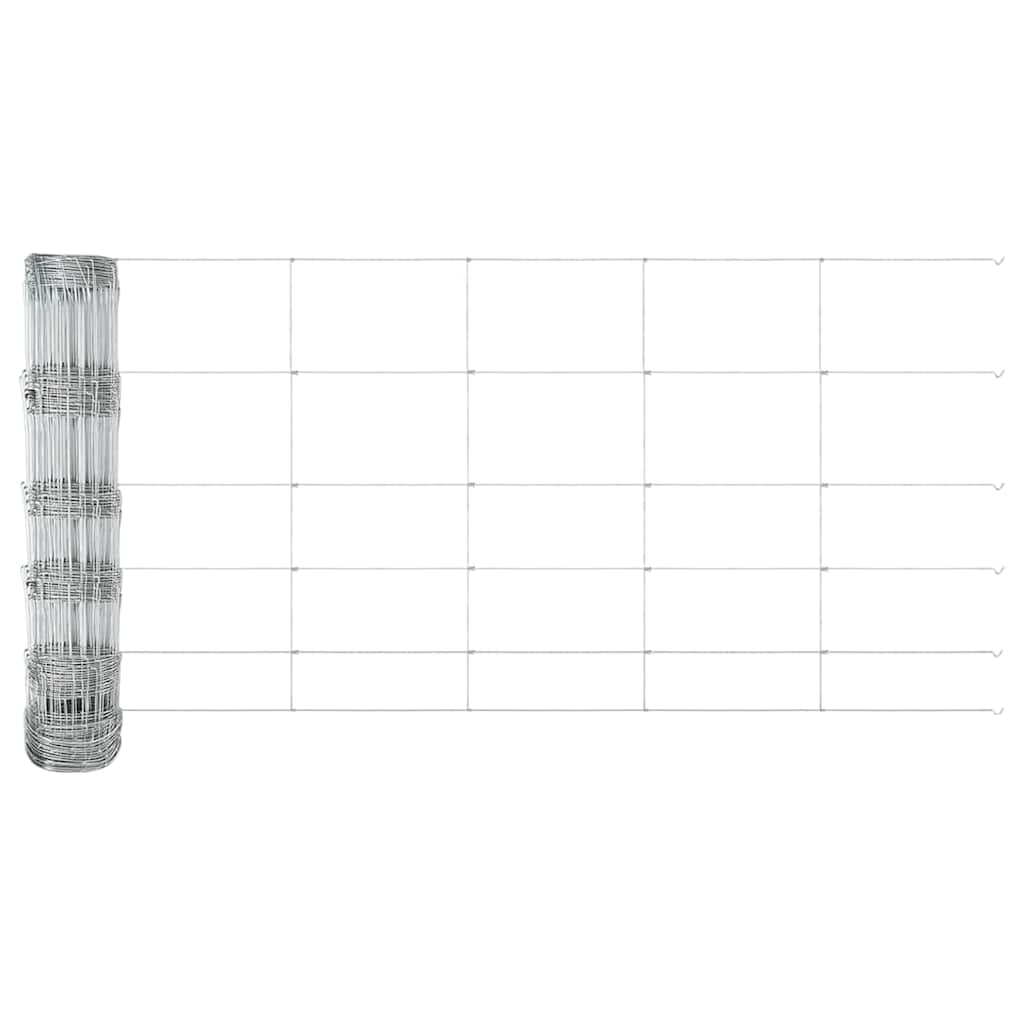 Gard de câmp 0.8x50 m din oțel galvanizat GartenMobel Dekor