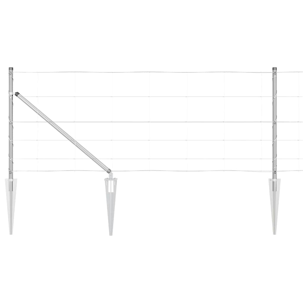 Gard de câmp 0.8x50 m din oțel galvanizat GartenMobel Dekor