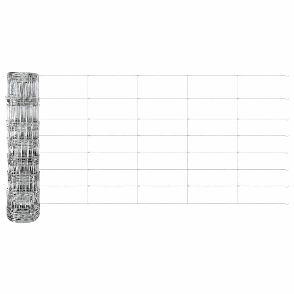 Gard de câmp 0.8x50 m din oțel galvanizat GartenMobel Dekor