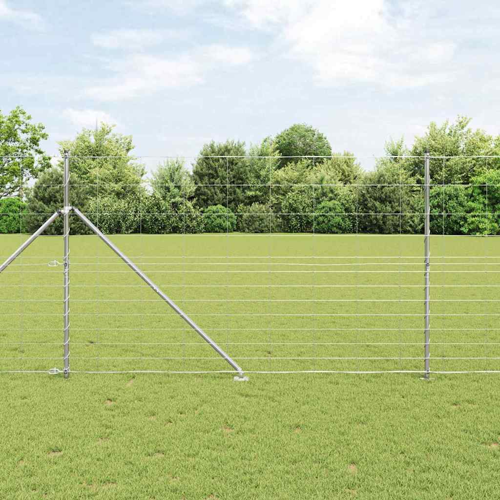 Gard de câmp 1.5x50 m din oțel galvanizat GartenMobel Dekor