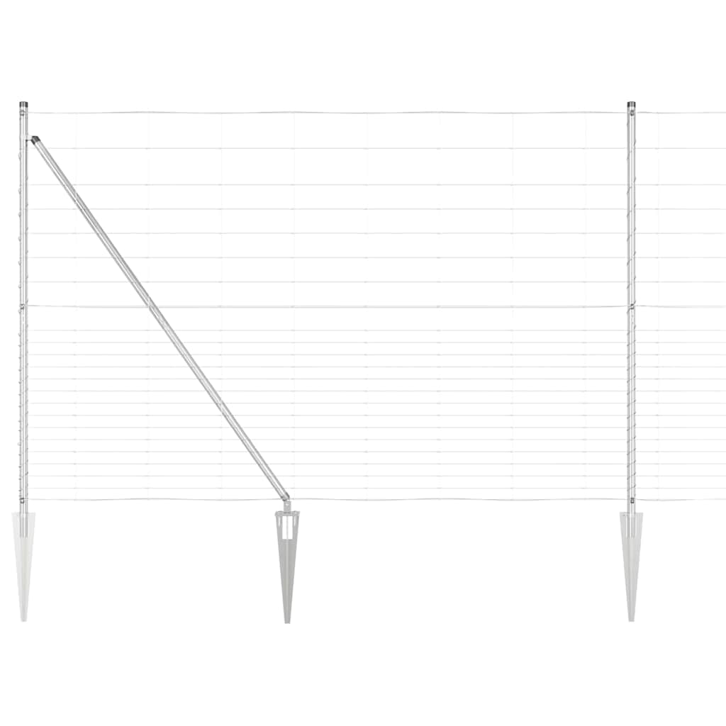 Gard de câmp 1.6x25 m din oțel galvanizat GartenMobel Dekor