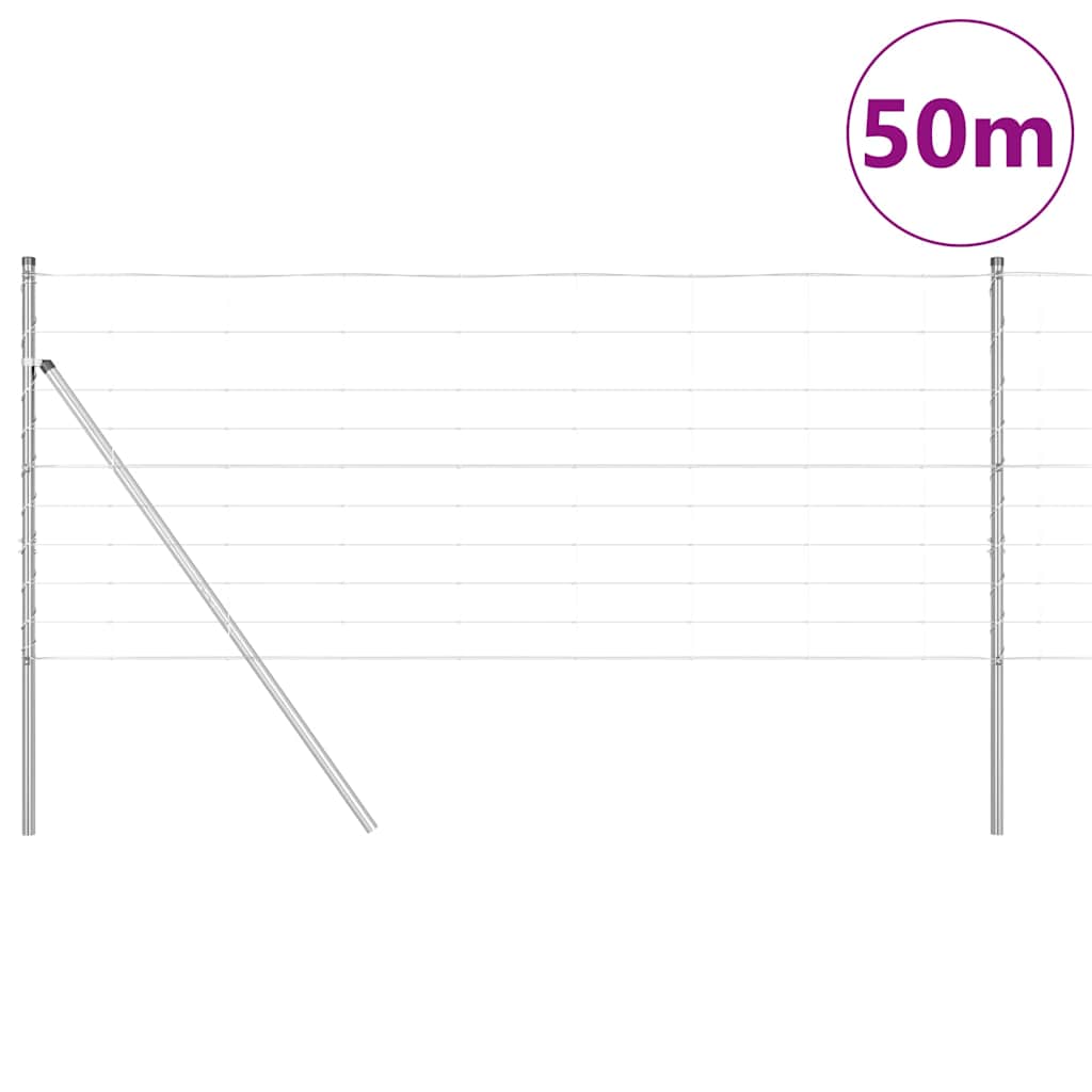 Gard pentru câmp 1x50m din oțel galvanizat GartenMobel Dekor