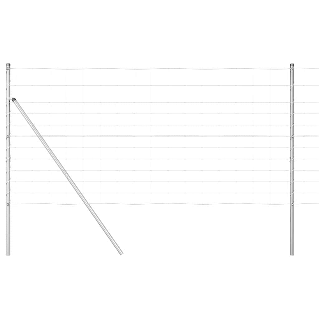 Gard pentru teren 1.2x50 m din oțel galvanizat GartenMobel Dekor