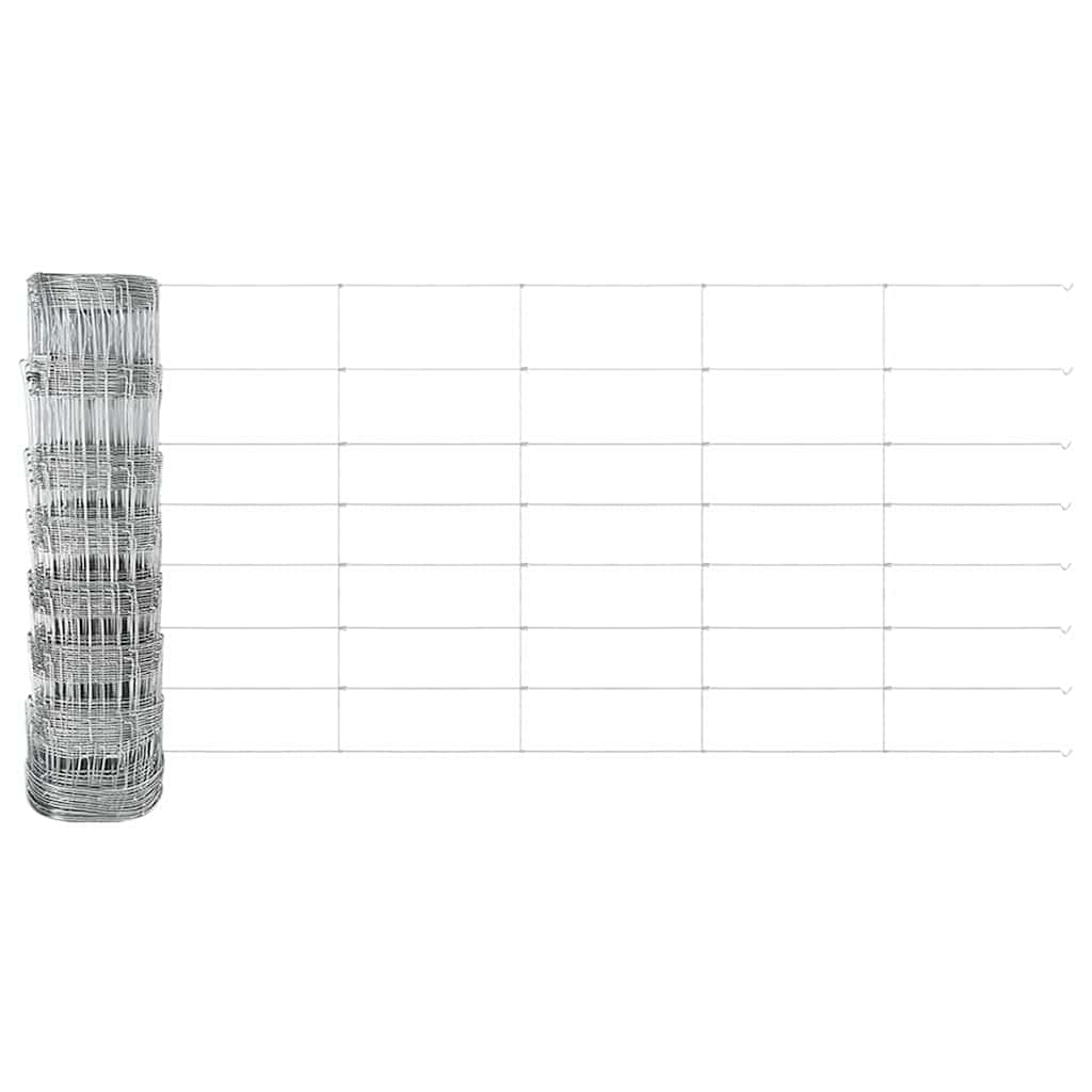 Plasă de Fencing 0.8 x 100m din oțel galvanizat GartenMobel Dekor